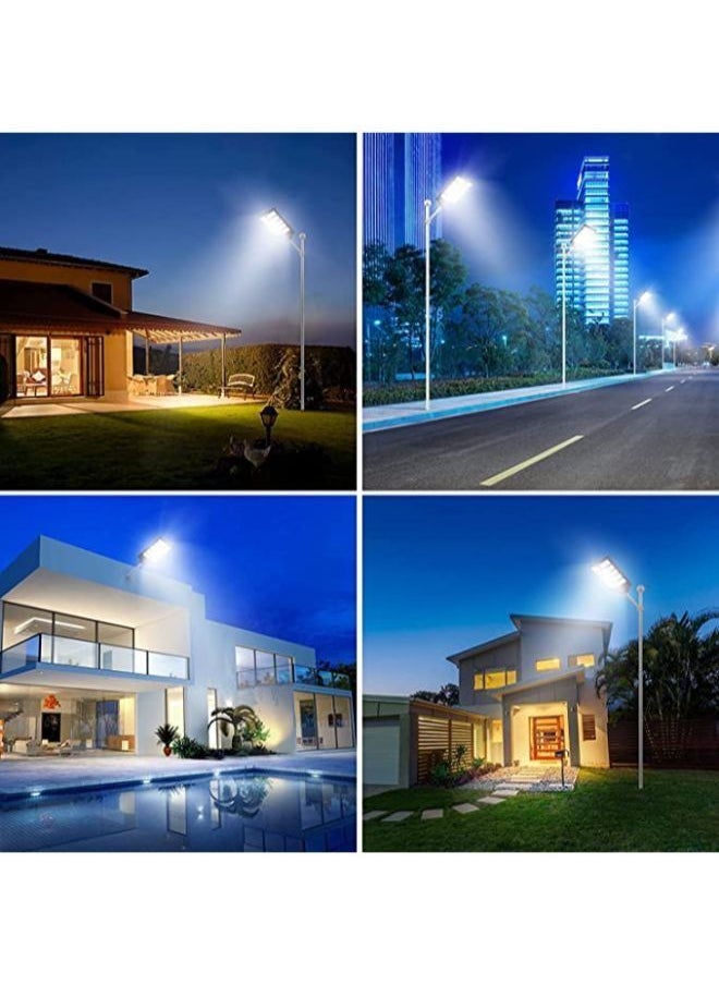 Generic - 3600W Solar Street Light Dusk to Dawn with Remote Control Motion Sensor Solar Lights Outdoor Waterproof Perfect for Patio, Shed, Garden, Backyard - Image 1