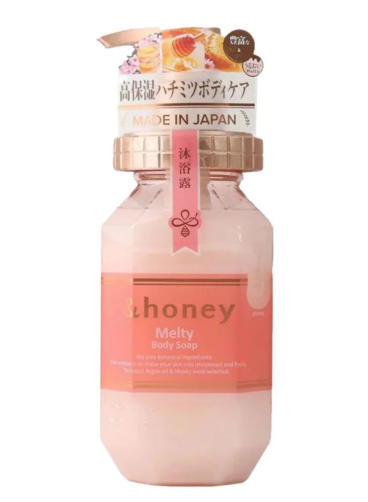 &Honey Melty Body Soap,Honey Melty Shower Gel Skin Wash,Moisturizing Hydrating Smoothing Skin, Mild Formula For All Skin Types - Image 1