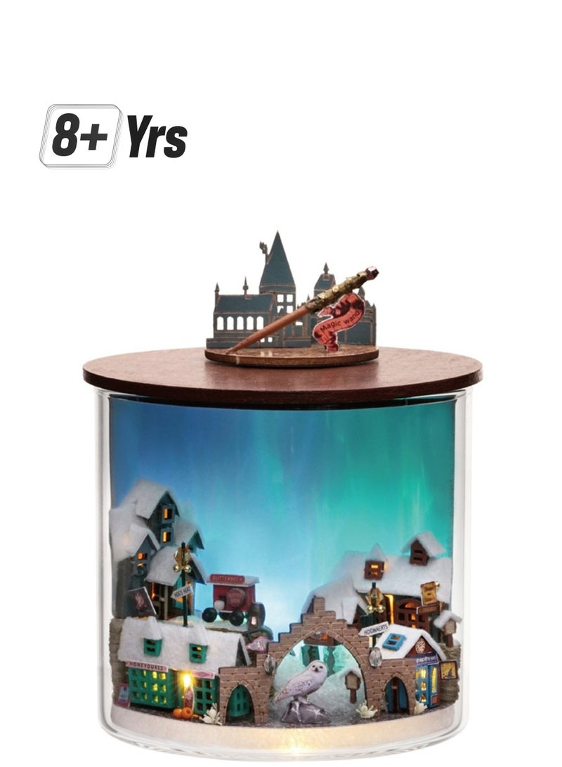 Diy cabin dream bottle 3d three-dimensional assembly model handmade toys creative birthday gift toys  - Image 1
