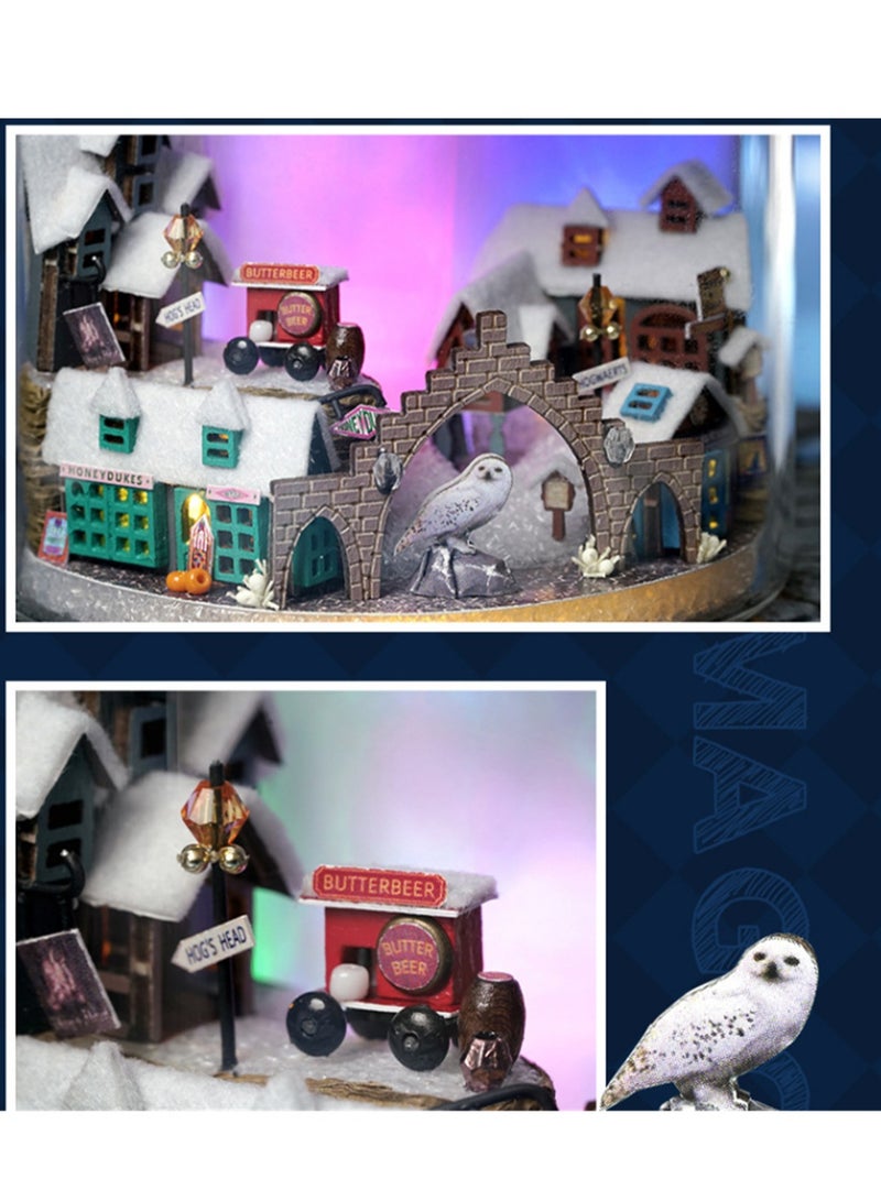 Diy cabin dream bottle 3d three-dimensional assembly model handmade toys creative birthday gift toys  - Image 3