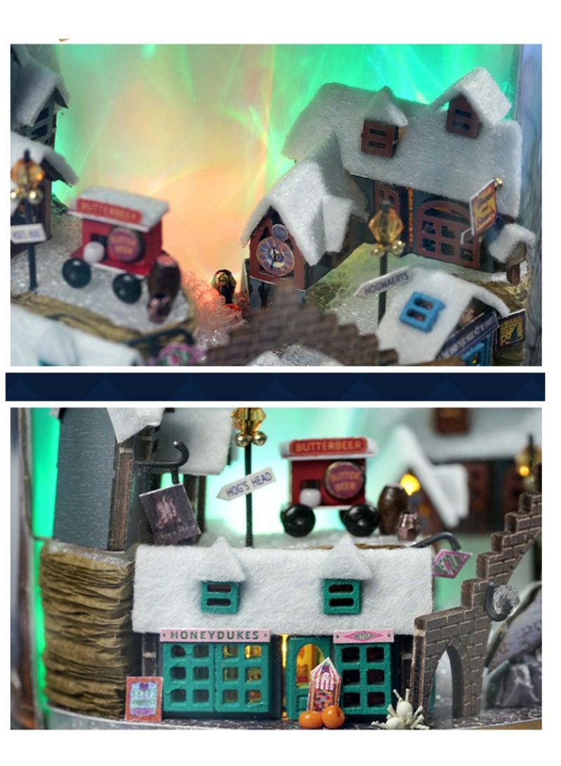 Diy cabin dream bottle 3d three-dimensional assembly model handmade toys creative birthday gift toys  - Image 4