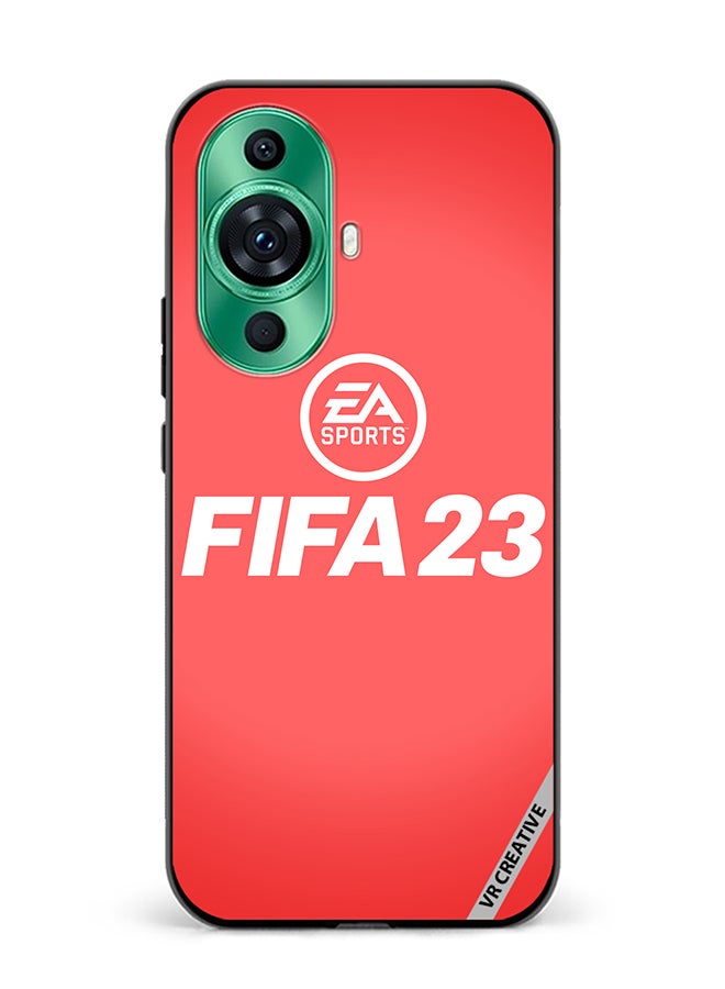 VR CREATIVE Protective Case Cover For Huawei nova 11 Fifa 23 Red Ea Design Multicolour - Image 1
