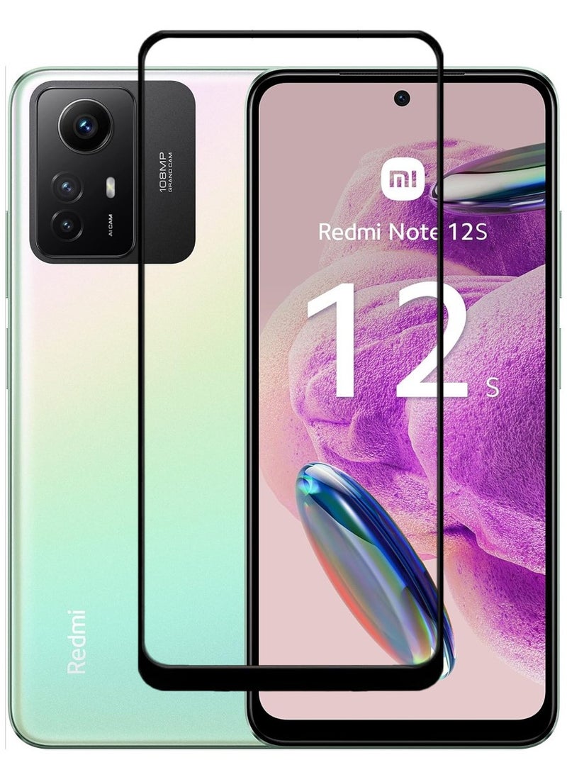 ACLIX Antistatic ESD Dustproof Premium Quality High Definition Tempered Glass Screen Protector Designed For Xiaomi Redmi Note12S - Image 1