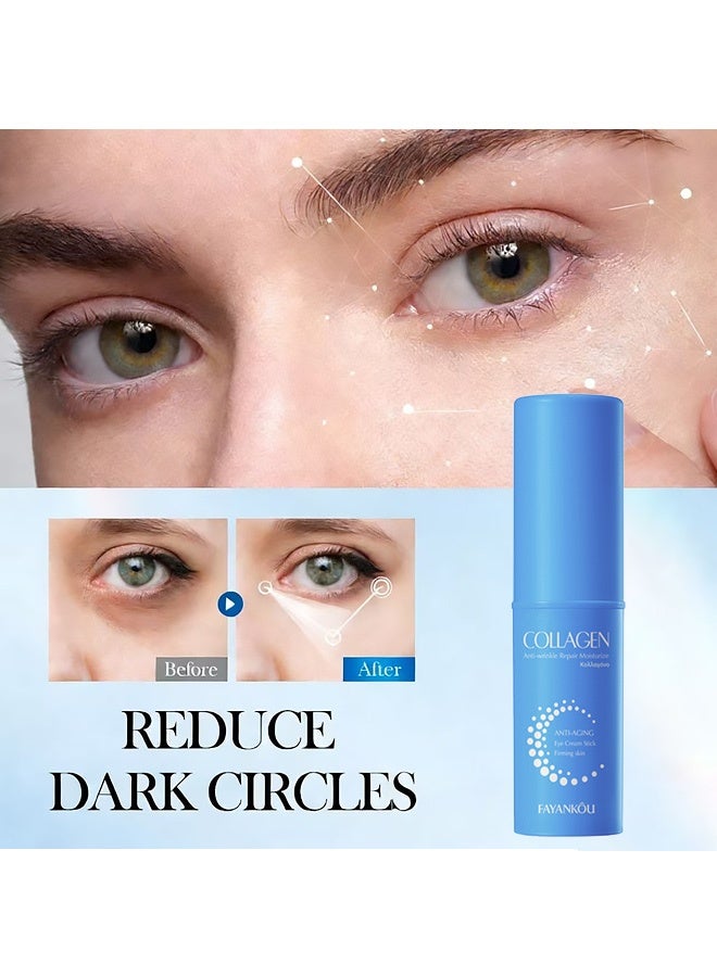 FAYANKOU Collagen Eye Cream Stick 7g - Moisturizing, Anti-Wrinkle, Repairing and Hydrating Eye Cream - Image 2