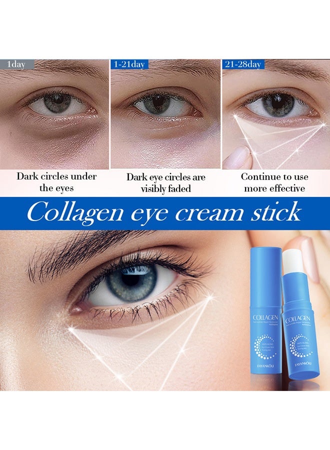 FAYANKOU Collagen Eye Cream Stick 7g - Moisturizing, Anti-Wrinkle, Repairing and Hydrating Eye Cream - Image 4