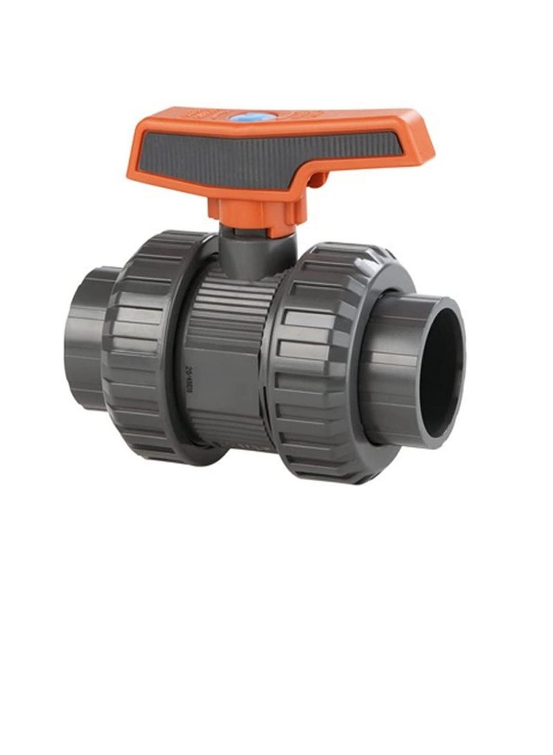 Cepex PVC Heavy Duty Water Supply Pipe Fittings for Swimming Pool, Agriculture, Irrigation & Commercial Plumbing Use (3 Inch, Union Ball Valve (Anti Block))  - Image 2