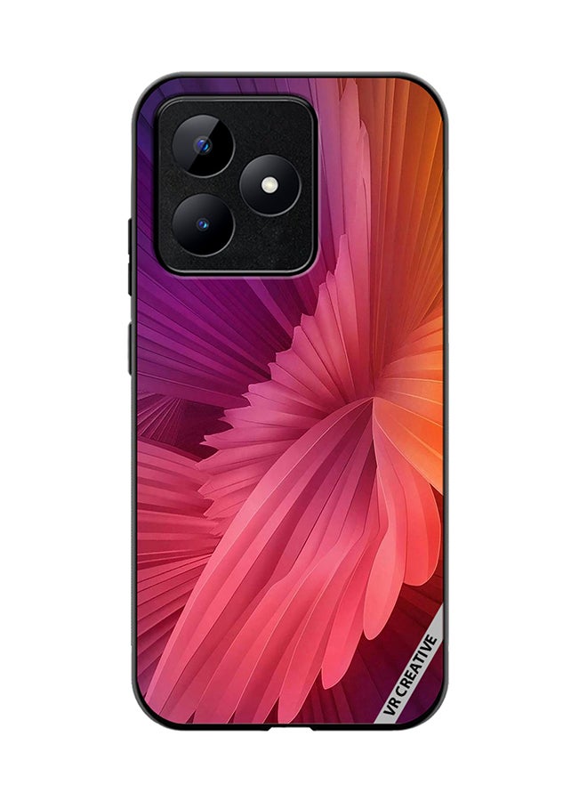 VR CREATIVE Protective Case Cover For Realme C53 Flower Design Multicolour - Image 1