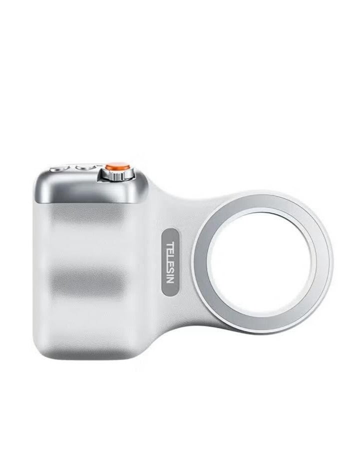 ELTRAZONE TELESIN Fun Shot Magnetic Grip 2 with Wireless Remote Control, Ergonomic Smartphone Camera Handle, MagSafe Compatible - Image 1