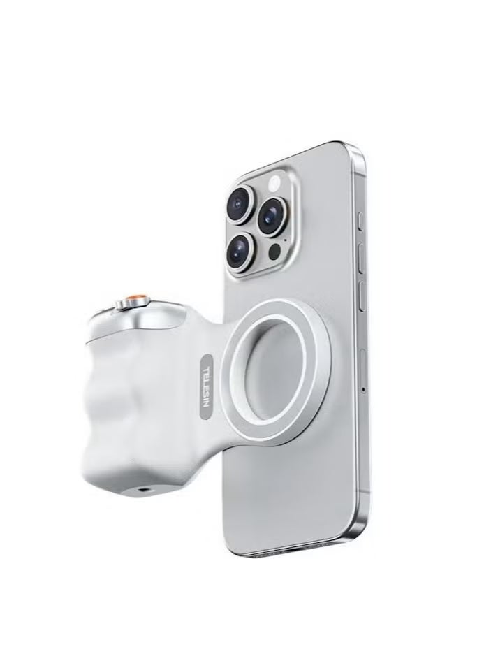ELTRAZONE TELESIN Fun Shot Magnetic Grip 2 with Wireless Remote Control, Ergonomic Smartphone Camera Handle, MagSafe Compatible - Image 4