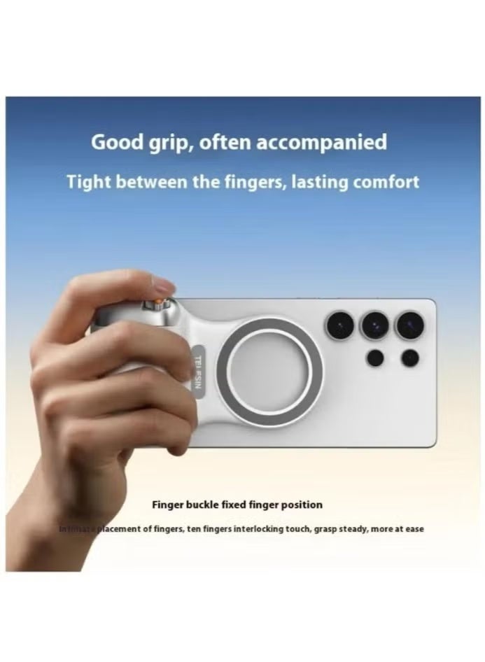 ELTRAZONE TELESIN Fun Shot Magnetic Grip 2 with Wireless Remote Control, Ergonomic Smartphone Camera Handle, MagSafe Compatible - Image 5