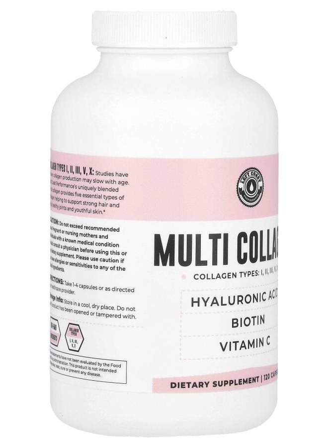 Left Coast Performance Multi Collagen 120 Capsules  - Image 2