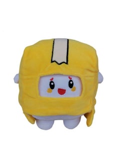 Generic 20cm White Fat Man Plush Toy Lankybox Paper Box Doll Soft Plush Doll Boy Girl Birthday Gift  - Image 1