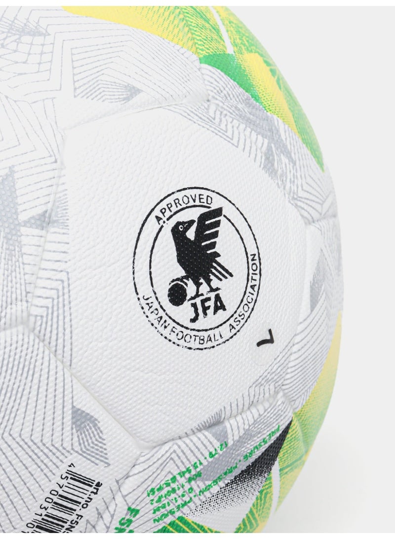 مولتين كرة قدم مولتن مقاس 5 للاستخدام ألاحترافي والتدريب بتصميم أخضر وأبيض - Image 3