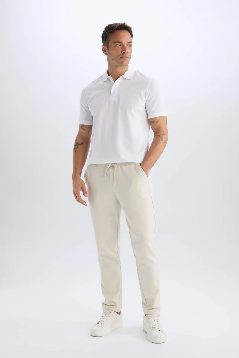jogger Regular Hem Trousers