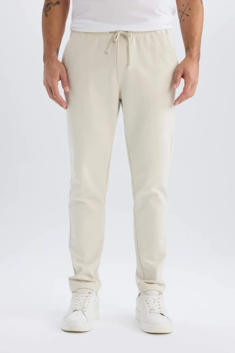 Defacto  jogger Regular Hem Trousers for Men | Best Price UAE