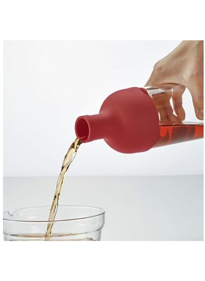 Hario - Filter-in-Bottle Cold Brew Maker, 750 ml - Red - Image 1