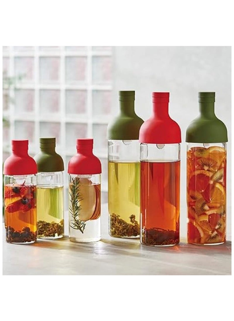Hario - Filter-in-Bottle Cold Brew Maker, 750 ml - Red - Image 1