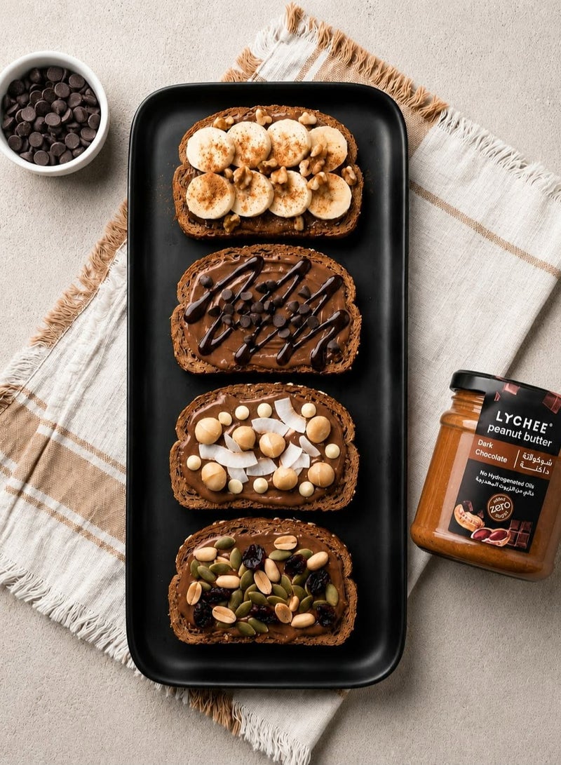 Lychee Dark Chocolate Peanut Butter - 300g - Image 3