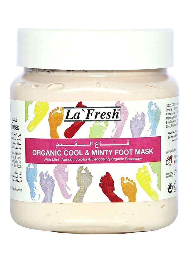 LA FRESH - Organic Cool And Minty Foot Mask 500 ML - Image 1