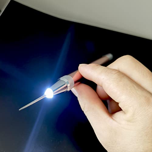 RTSTEC LED Weeding Tools for Vinyl with Light with Pin and Hook for Removing Tiny Vinyl Paper & Iron-on Projects Cuts - Image 2