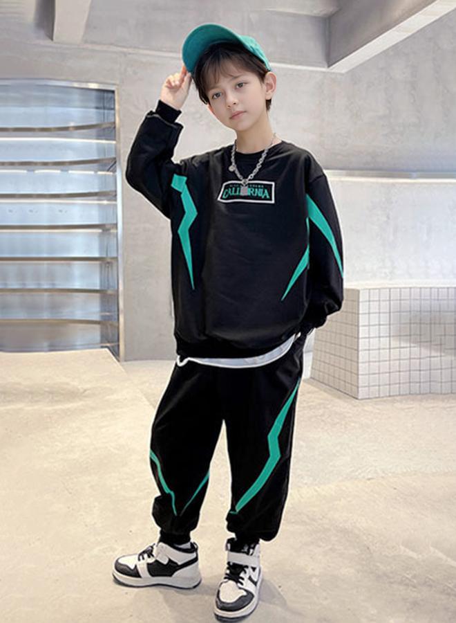 تايك تو مجموعة من سويت شيرت مطبع مع جوغر - Image 3