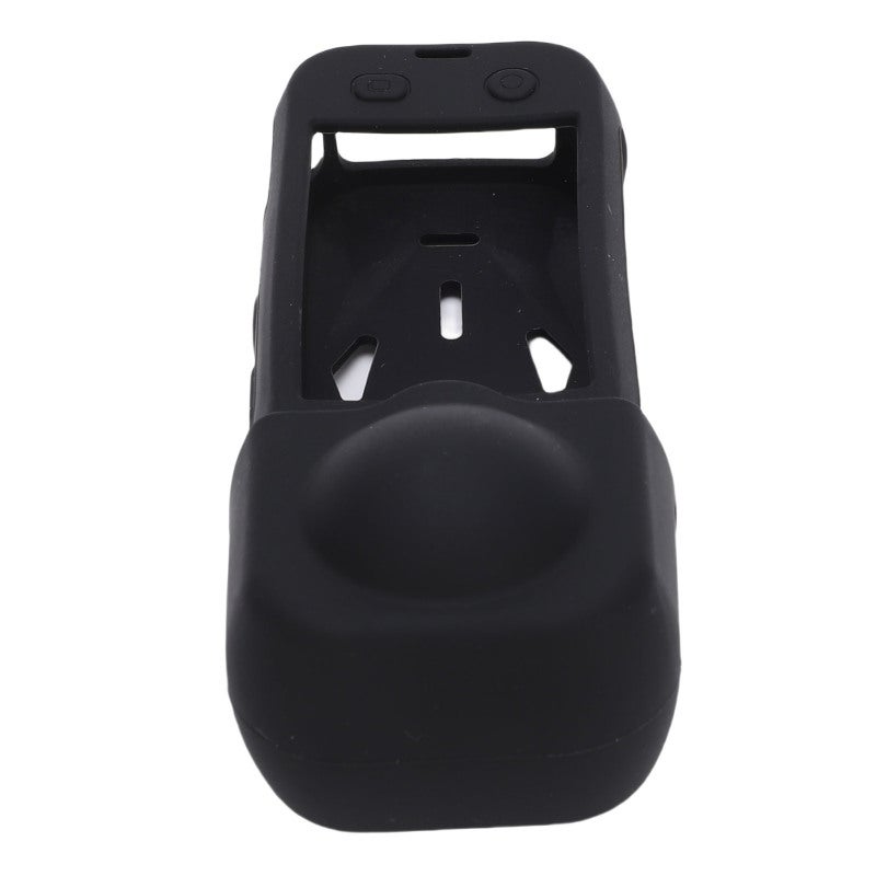 Silicone Case For Insta360 X5: Black Anti-slip Soft Protective Cover - Unobstructed Lens Comfortable Grip Case For Outdoor Adventure 360 Panoramic Filming - Image 4
