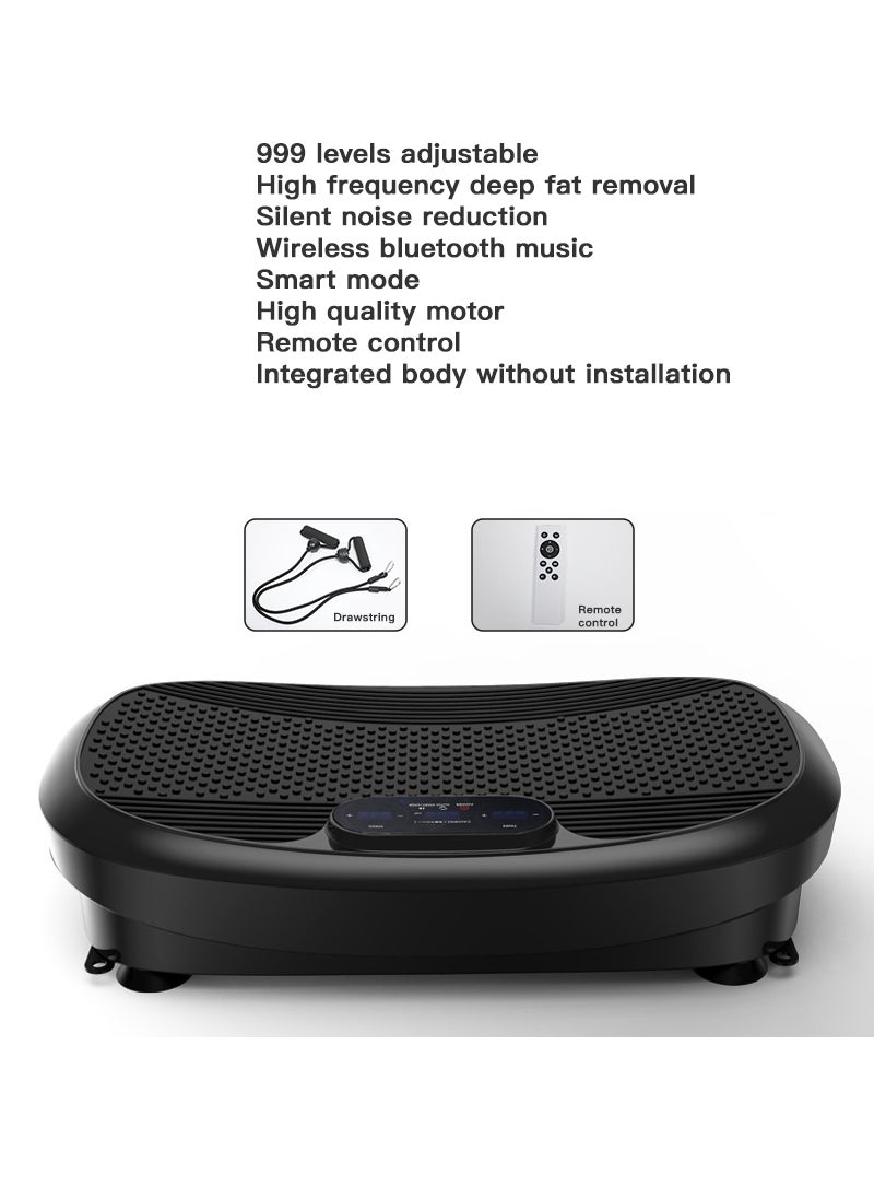 Sharpdo - Vibration Plate Exercise Machine Whole Body Workout Vibrate Fitness Platform Lymphatic Drainage Machine for Weight Loss Shaping Toning Wellness Home Gyms Workout - Image 1