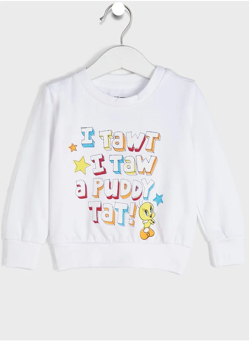 Warner Bros Infant Tweety Sweatshirt