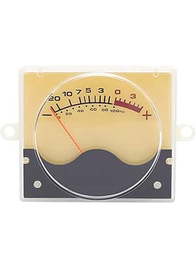 Durable ABS VU Meter With Backlight Audio Level Meter 55x47 5x13mm For Home And Car - Image 1