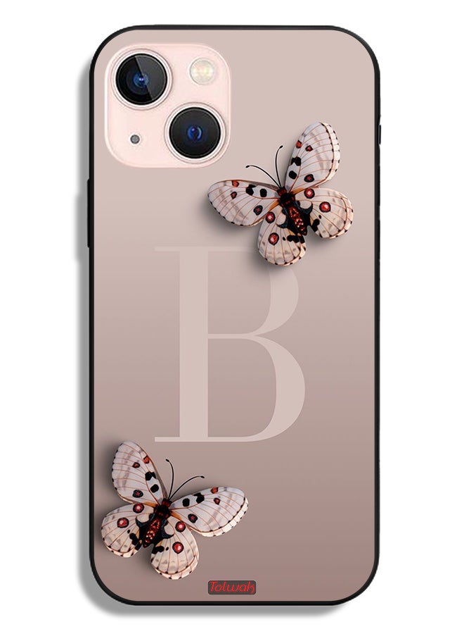 Tolwak Apple iPhone 13 mini Protective Case B Butterflies - Image 2