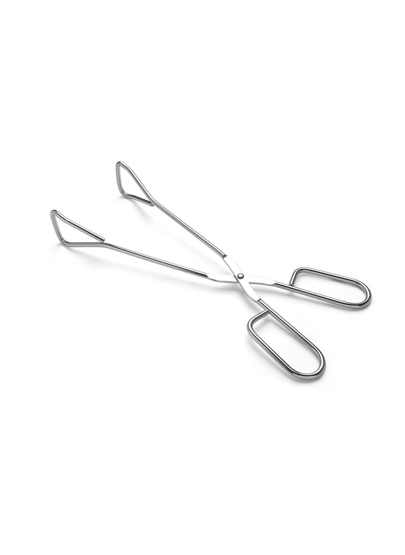 Hiash Hiash 11Inch Heavy Duty Stainless Steel Kitchen Tongs  Comfortable Ergonomic Grip Scissor Design Heat Resistant for BBQ and Cooking 