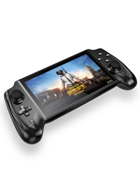 X20 Handheld Hd Large Screen Retro Double 7inch Handheld PSP Nostalgic Rocker Home Arcade Game Console-Model:X20 Chinese 16GB