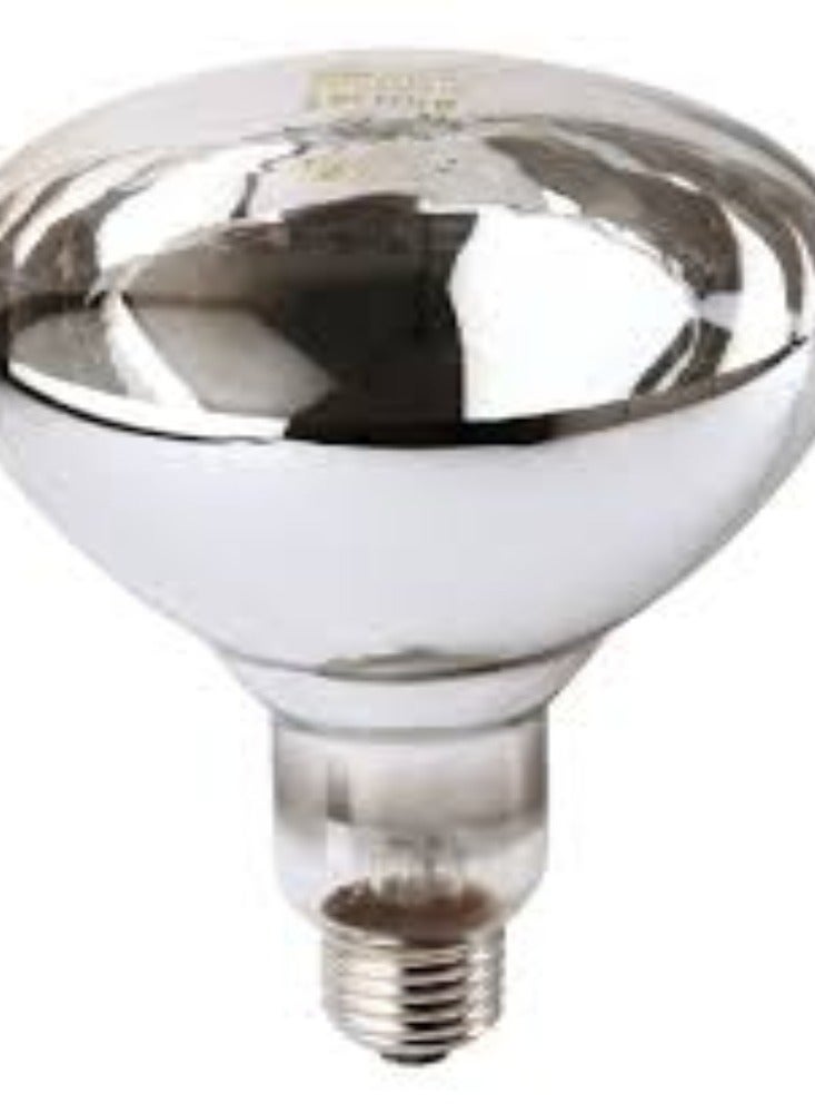 KNP KNP Infrared Incandescent Reflector Lamps, 150 Watt, are designed to provide focused heat and light for various applications, including industrial, commercial, and residential settings.  - Image 1