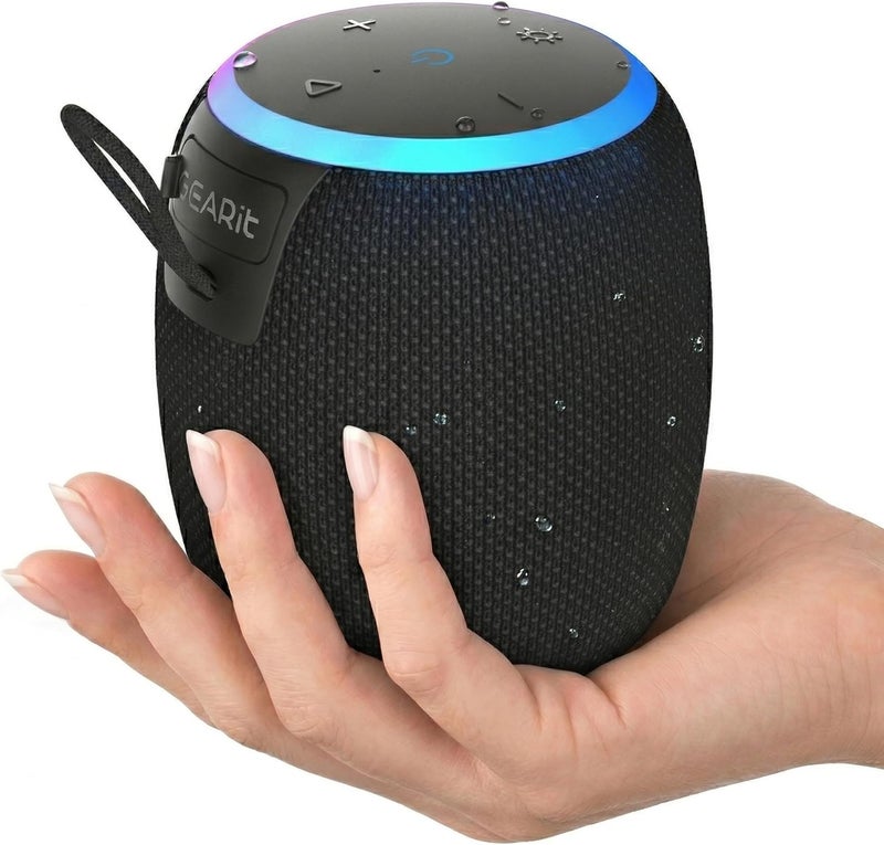 GearIT Portable Bluetooth Speaker Wireless with 15W Loud Sound - IPX6 Water-Resistant Speakers - Fast Connect 5.3 Bluetooth, AUX, and TWS Pairing - Perfect for Gift/Home/Outdoor/Party - Image 1