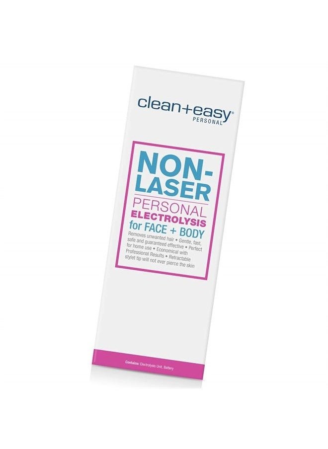 Clean + Easy - Non-Laser Personal Electrolysis for Face and Body, Permanent Hair Removal - Battery Operated - Image 1