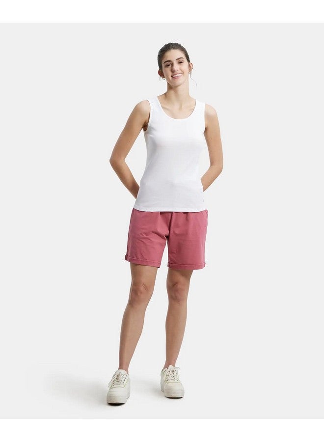 JOCKEY Jockey Women's Slim Fit Tank Top A113_White_M - Image 2