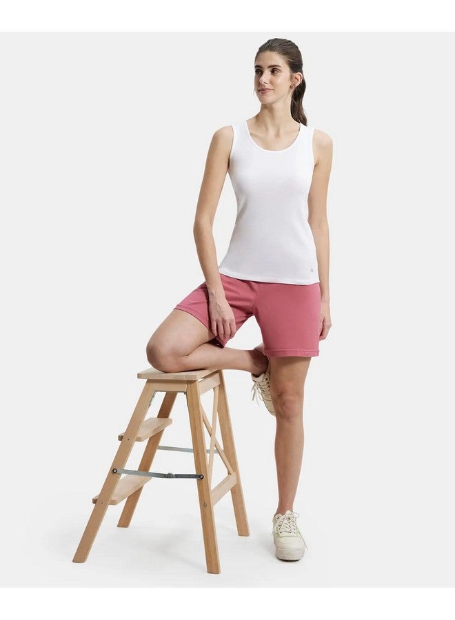JOCKEY Jockey Women's Slim Fit Tank Top A113_White_M - Image 4