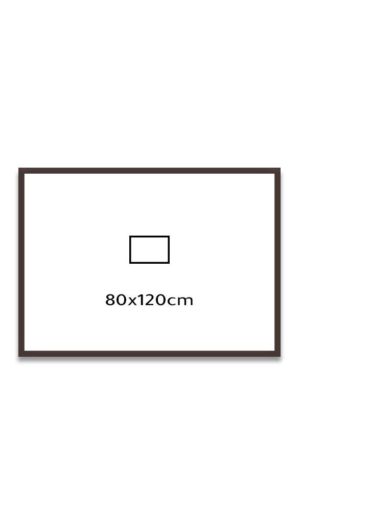 ماركتنا لوحة جدارية قماشية فنية لتزيين الحائط بتصميم إسلامي مع برواز ذهبي مجوف مقاس120x80سم قطعة واحدة - Image 4