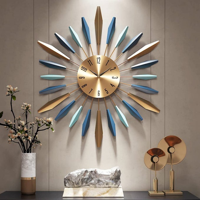 LARGE WALL CLOCKS FOR LIVING ROOM55CM SILENT NONTICKING MODERN WALL CLOCK BATTERY OPERATEDVINTAGE BIG CLOCKS FOR THE WALL DECORATIONS FOR KITCHENBEDROOM OFFICEFARMHOUSE DECOR