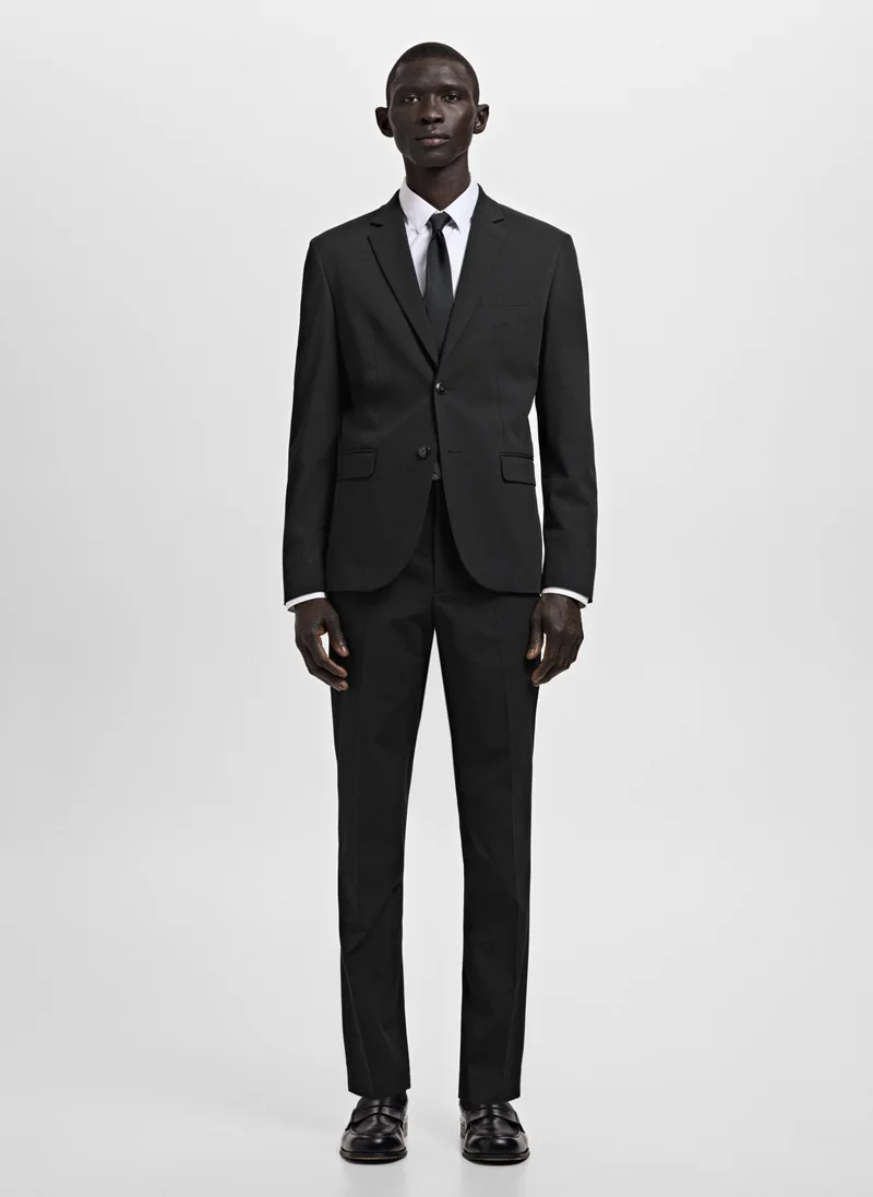 Mango Man  Stretch fabric super slim-fit suit trousers for Men | Best Price UAE