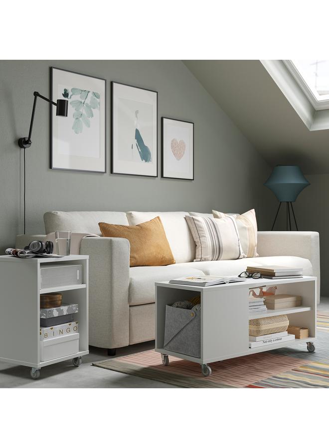 erorex Coffee table, white, 91x37 cm - Image 3