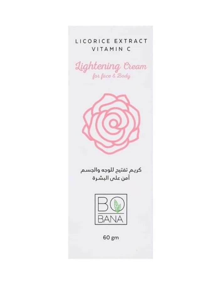 BOBANA Licorice Face and Body Lightening Cream 60g