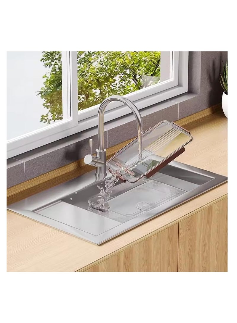 بريميفي 10 قطع من حاويات تخزين الثلاجة الكبيرة البلاستيكية محكمة الغلق مع أغطية خالية من مادة BPA ومقاومة للتسرب - Image 3