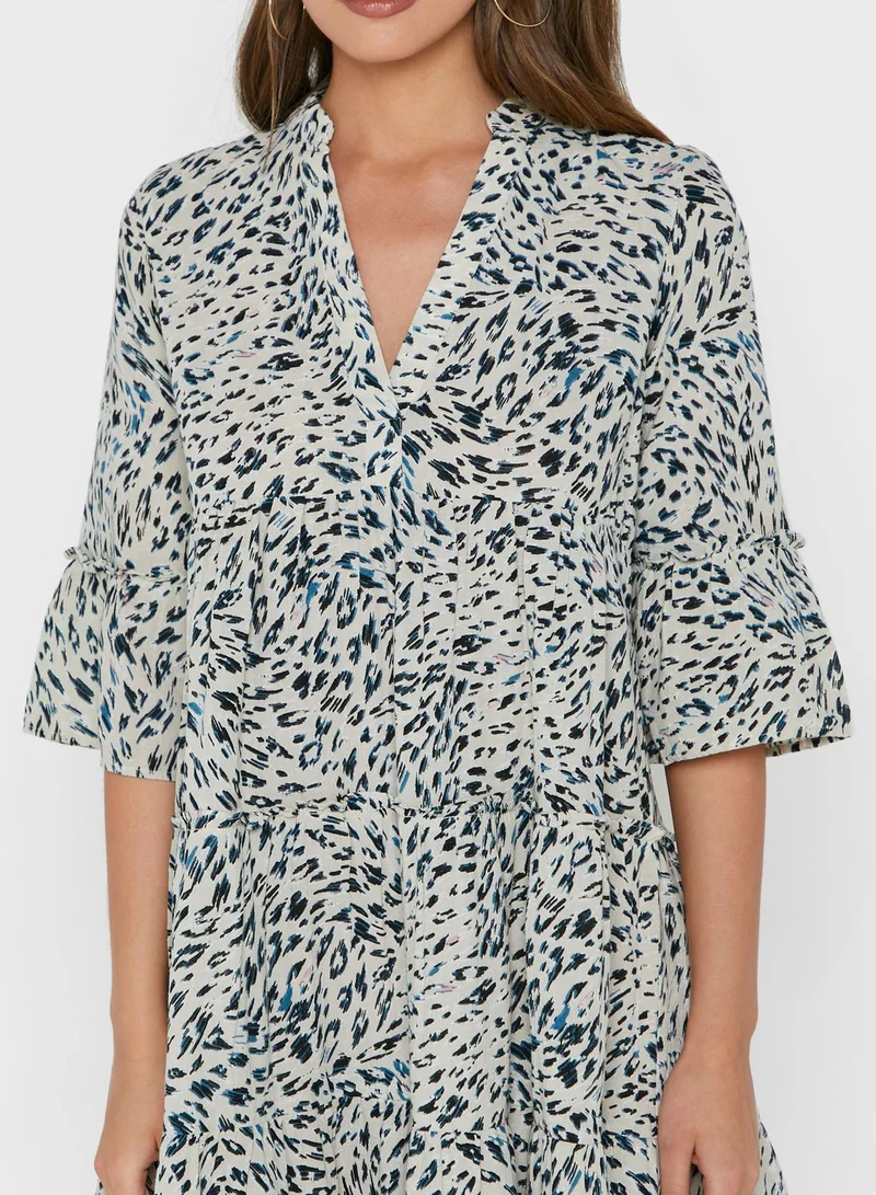 VERO MODA Animal Print Dress