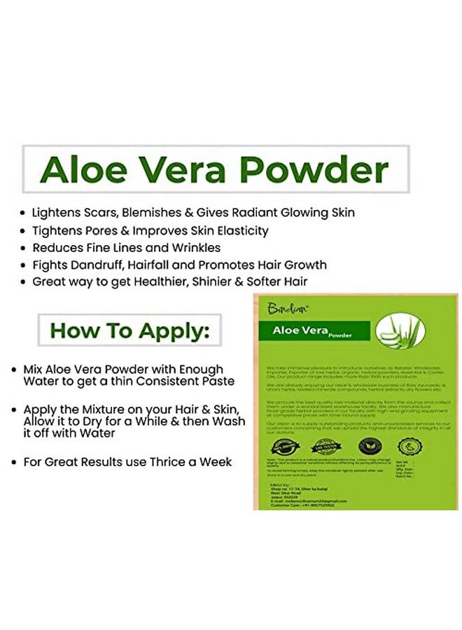 Bindian مسحوق قناع الوجه من الألوة فيرا من بينديان لبشرة متألقة ومشرقة | مناسب لجميع أنواع البشرة (50 جرام) - Image 4
