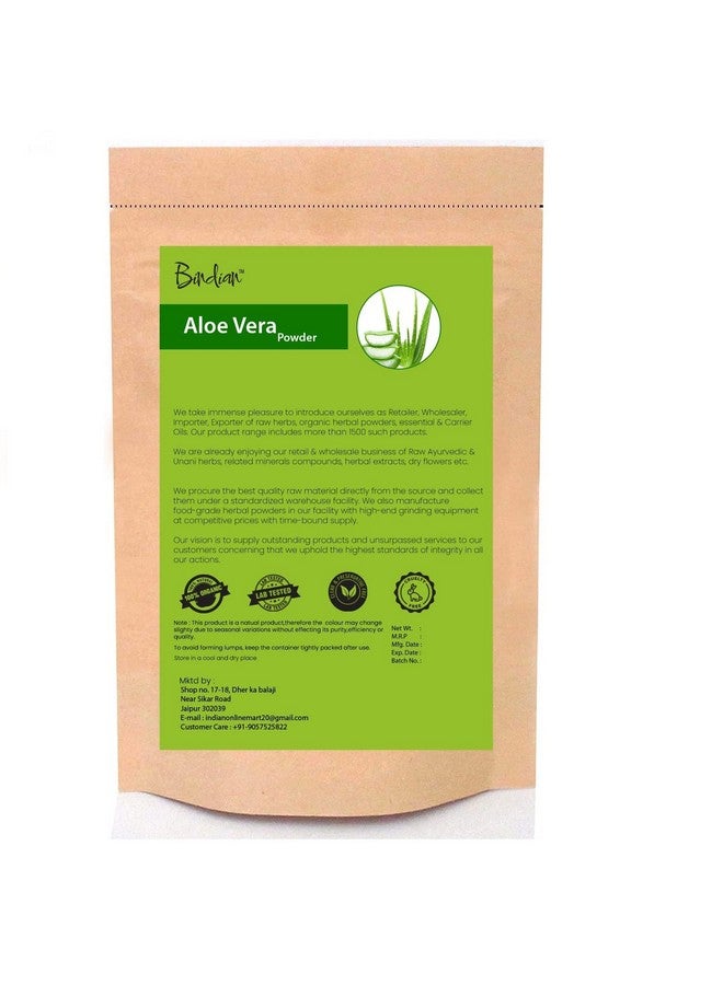 Bindian مسحوق قناع الوجه من الألوة فيرا من بينديان لبشرة متألقة ومشرقة | مناسب لجميع أنواع البشرة (50 جرام) - Image 1