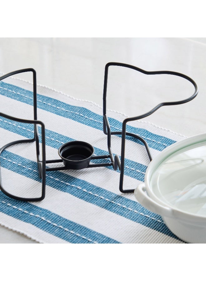 Home Box سخان طعام بيضاوي مع غطاء - أبيض - Image 4