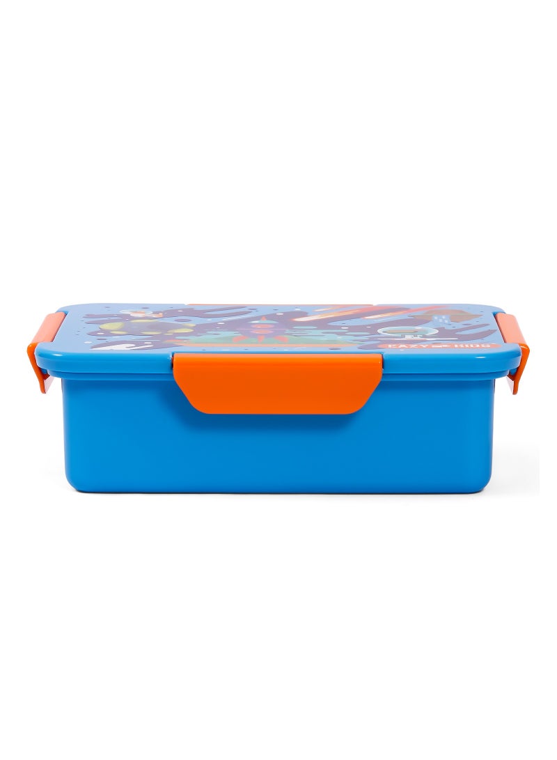 Eazy Kids علبة غداء باللون الأزرق الفضائي 850 مل - Image 3