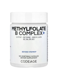 Codeage Codeage, Methylfolate B Complex+, 120 Vegetable Capsules  - Image 1