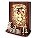 FUNPOLA Alice in Wonderland 3D Puzzle Nightlight DIY 3D LED Book Lamp 3D Wood Puzzles Dcor Lamp for Kids and Adults - Image 2